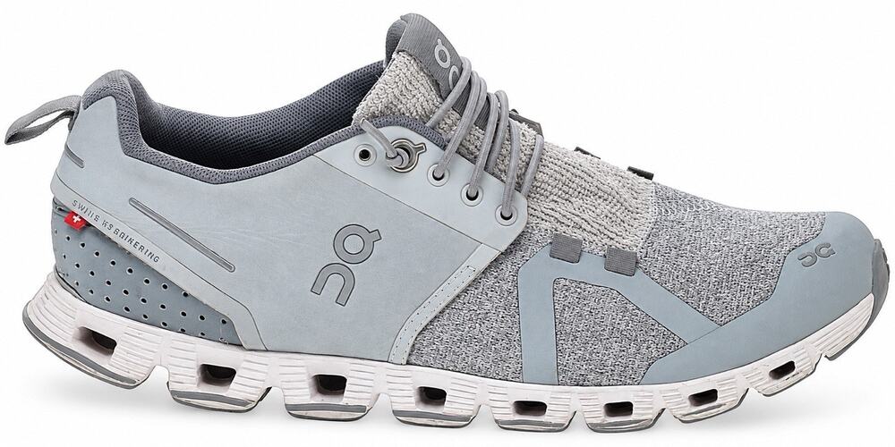 On Running Women’s Size 7 Gray Cloud Athletic Running/Walking Shoes Sneakers